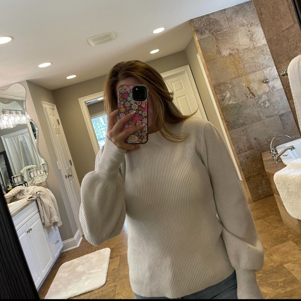 Winter White Sweater